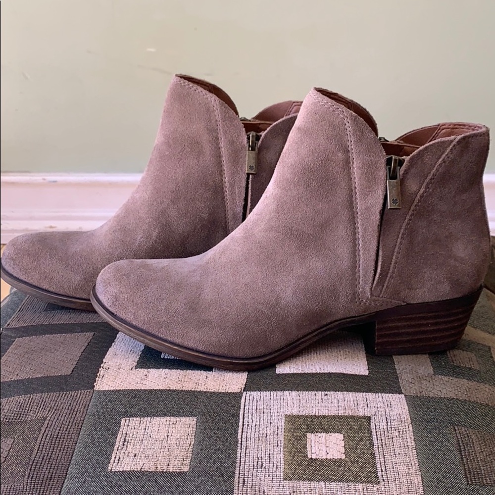 Suede Ankle Boots